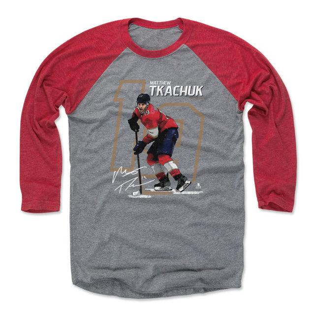 Matthew Tkachuk Men's Baseball T-Shirt | 500 LEVEL