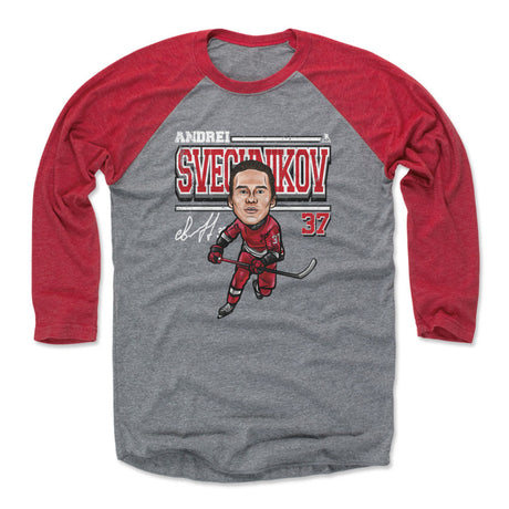 Andrei Svechnikov Men's Baseball T-Shirt | 500 LEVEL