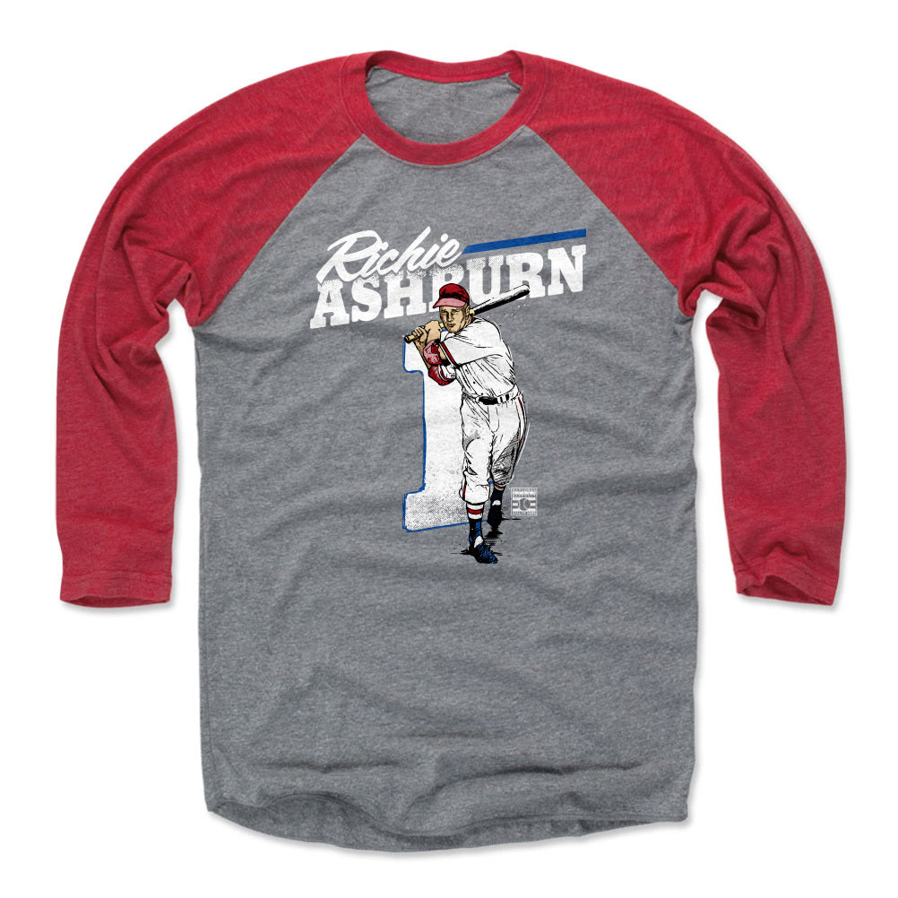 Richie Ashburn Men&#39;s Baseball T-Shirt | 500 LEVEL