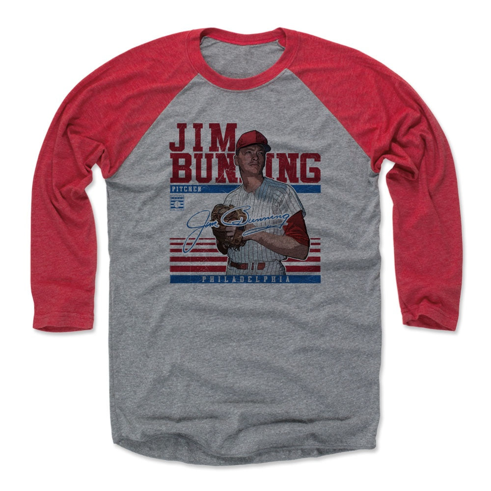 Jim Bunning Men&#39;s Baseball T-Shirt | 500 LEVEL
