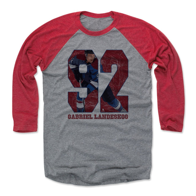 Gabriel Landeskog Men's Baseball T-Shirt | 500 LEVEL