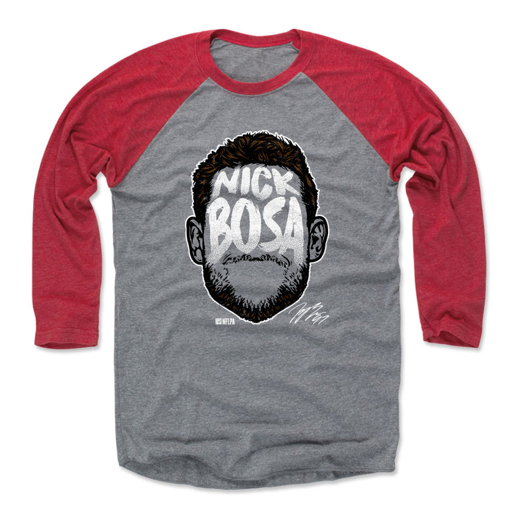 Nick Bosa Men's Baseball T-Shirt | 500 LEVEL