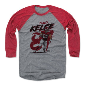 Travis Kelce Men's Baseball T-Shirt | 500 LEVEL