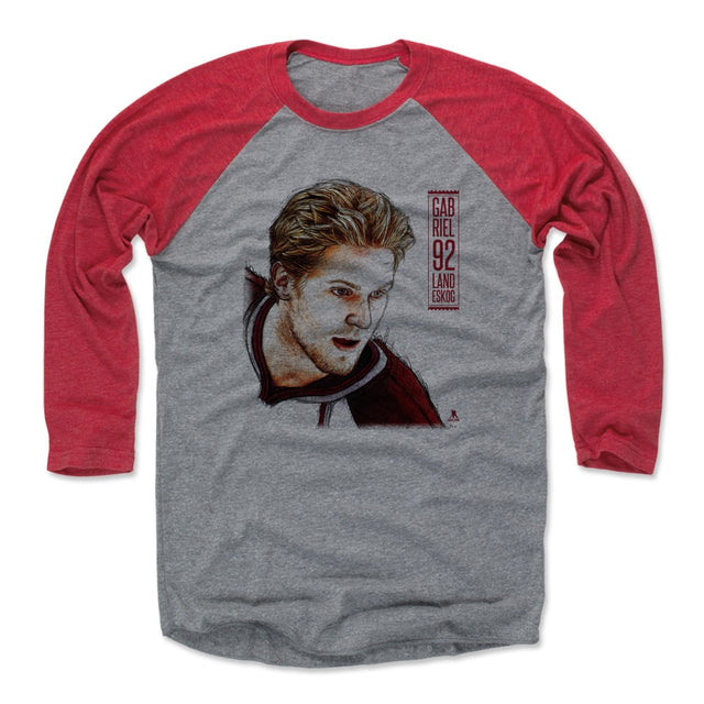 Gabriel Landeskog Men's Baseball T-Shirt | 500 LEVEL