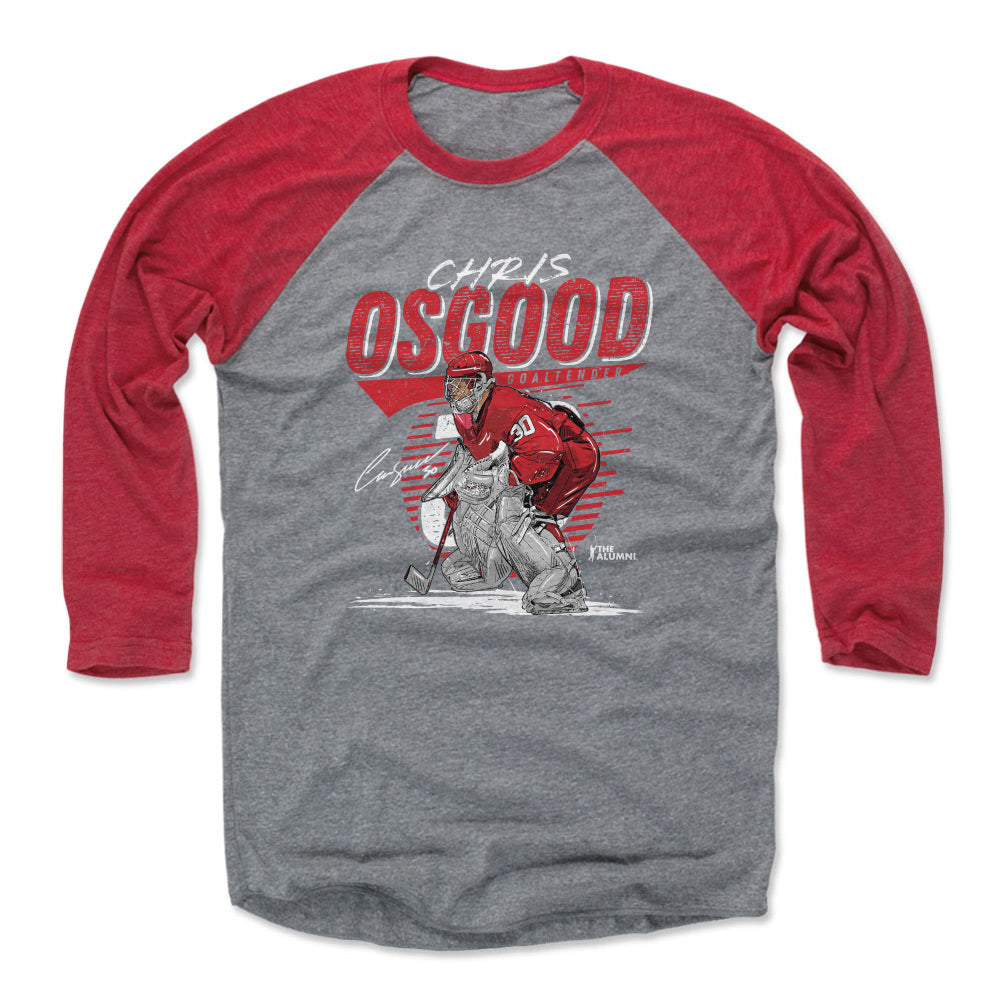 Chris Osgood Men's Baseball T-Shirt | 500 LEVEL
