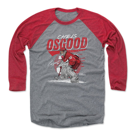 Chris Osgood Men's Baseball T-Shirt | 500 LEVEL