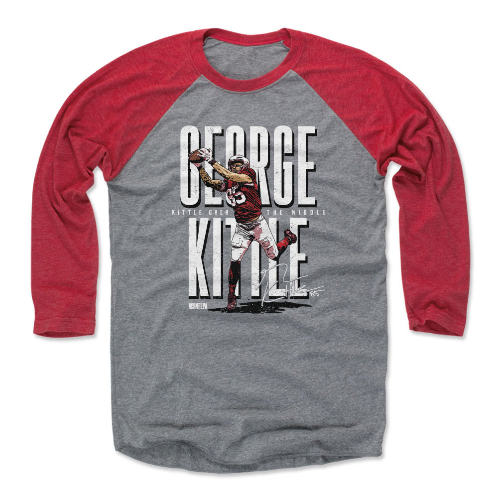 George Kittle Men's Baseball T-Shirt | 500 LEVEL