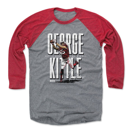 George Kittle Men's Baseball T-Shirt | 500 LEVEL