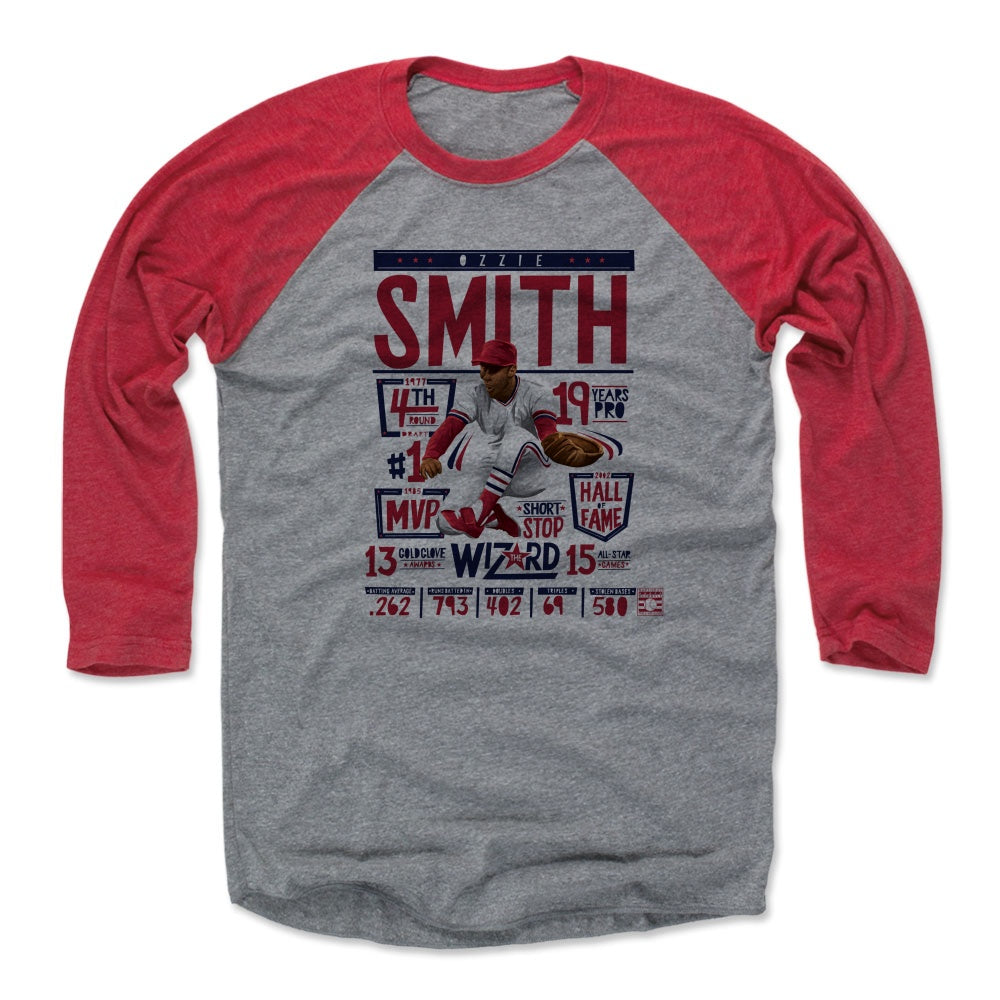 Ozzie Smith Men's Baseball T-Shirt | 500 LEVEL