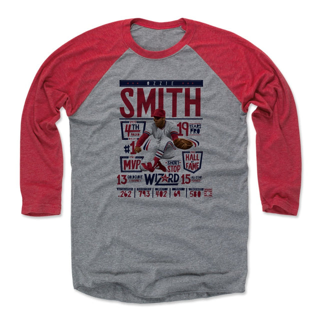 Ozzie Smith Men's Baseball T-Shirt | 500 LEVEL