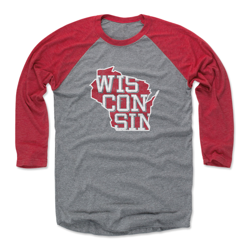 Wisconsin Men&#39;s Baseball T-Shirt | 500 LEVEL