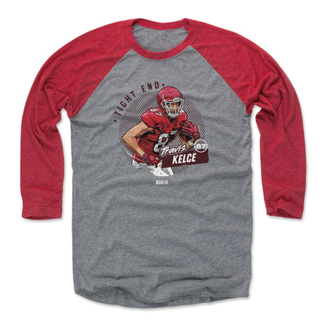Travis Kelce Men's Baseball T-Shirt | 500 LEVEL