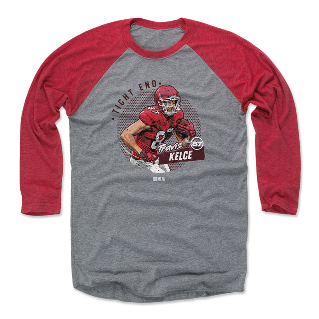 Travis Kelce Men's Baseball T-Shirt | 500 LEVEL