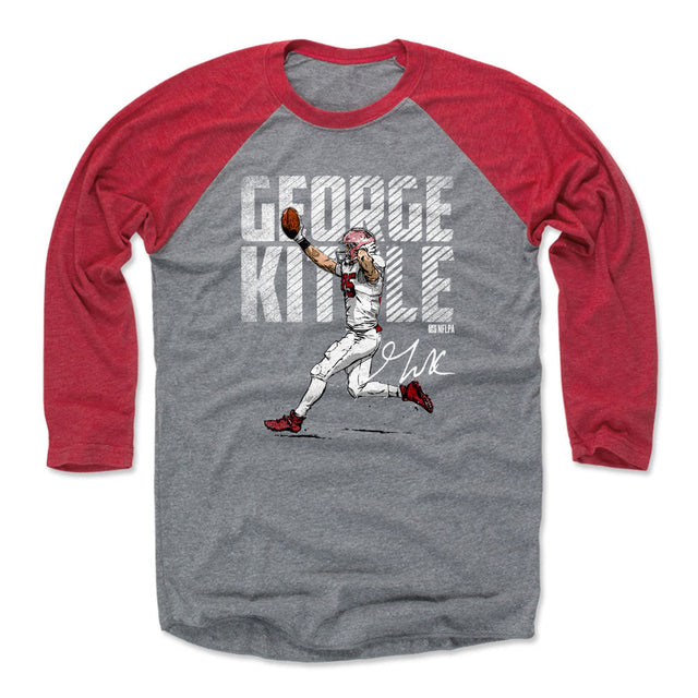 George Kittle Men's Baseball T-Shirt | 500 LEVEL