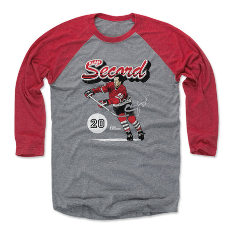 Alan Secord Men's Baseball T-Shirt | 500 LEVEL