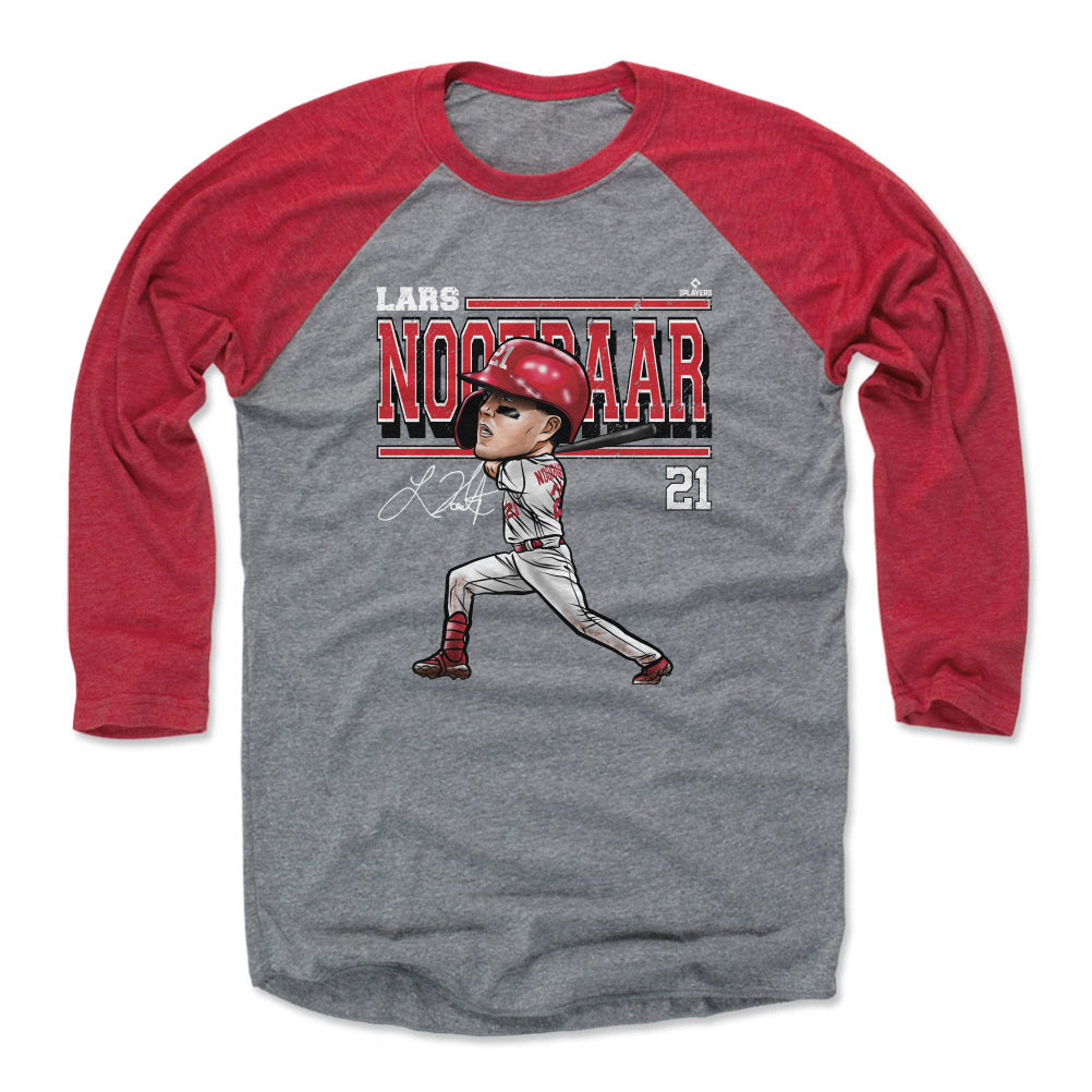Lars Nootbaar Men&#39;s Baseball T-Shirt | 500 LEVEL