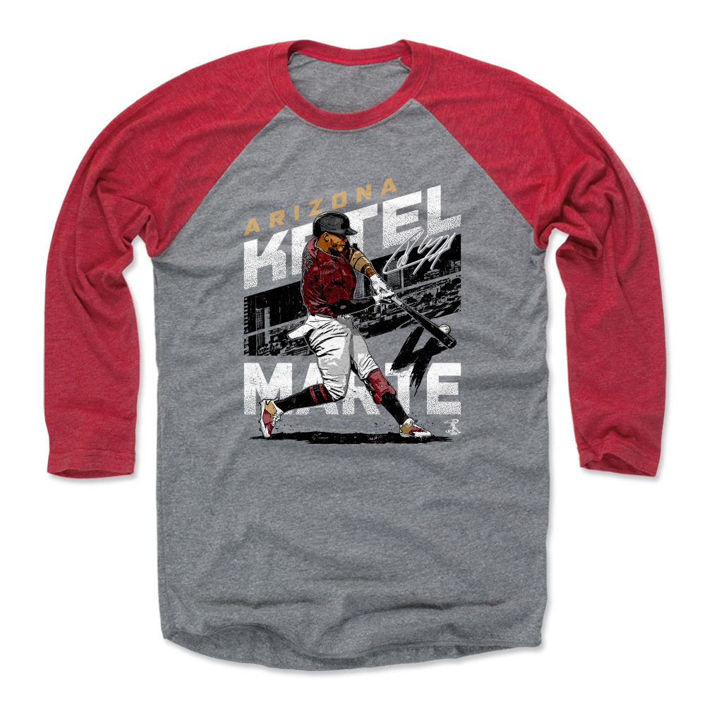 Ketel Marte Men's Baseball T-Shirt | 500 LEVEL