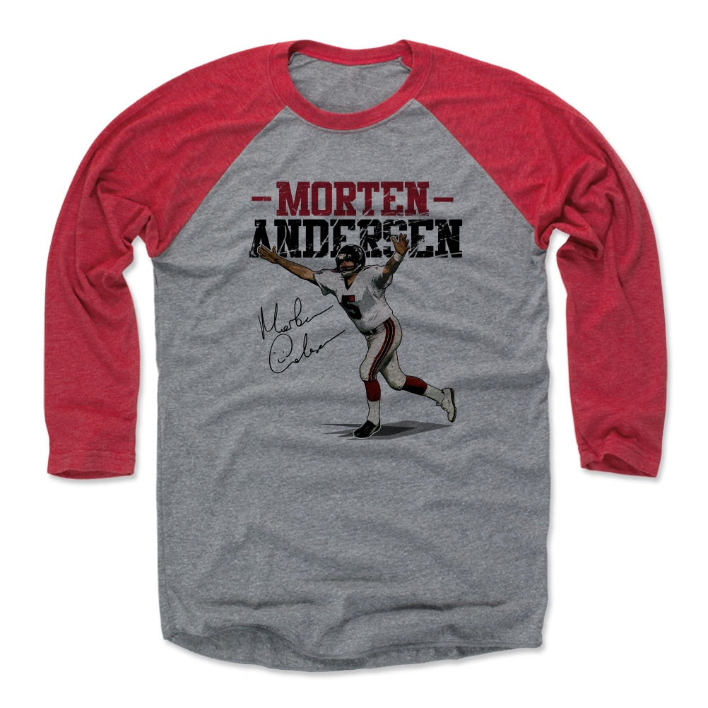 Morten Andersen Men&#39;s Baseball T-Shirt | 500 LEVEL