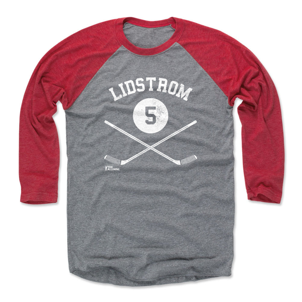 Nicklas Lidstrom Men&#39;s Baseball T-Shirt | 500 LEVEL