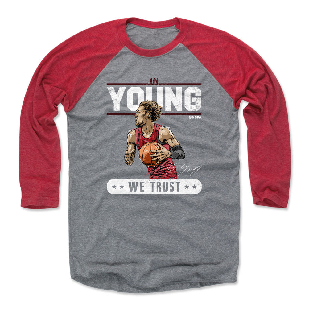 Trae Young Men&#39;s Baseball T-Shirt | 500 LEVEL