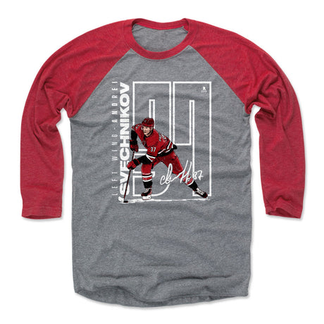 Andrei Svechnikov Men's Baseball T-Shirt | 500 LEVEL