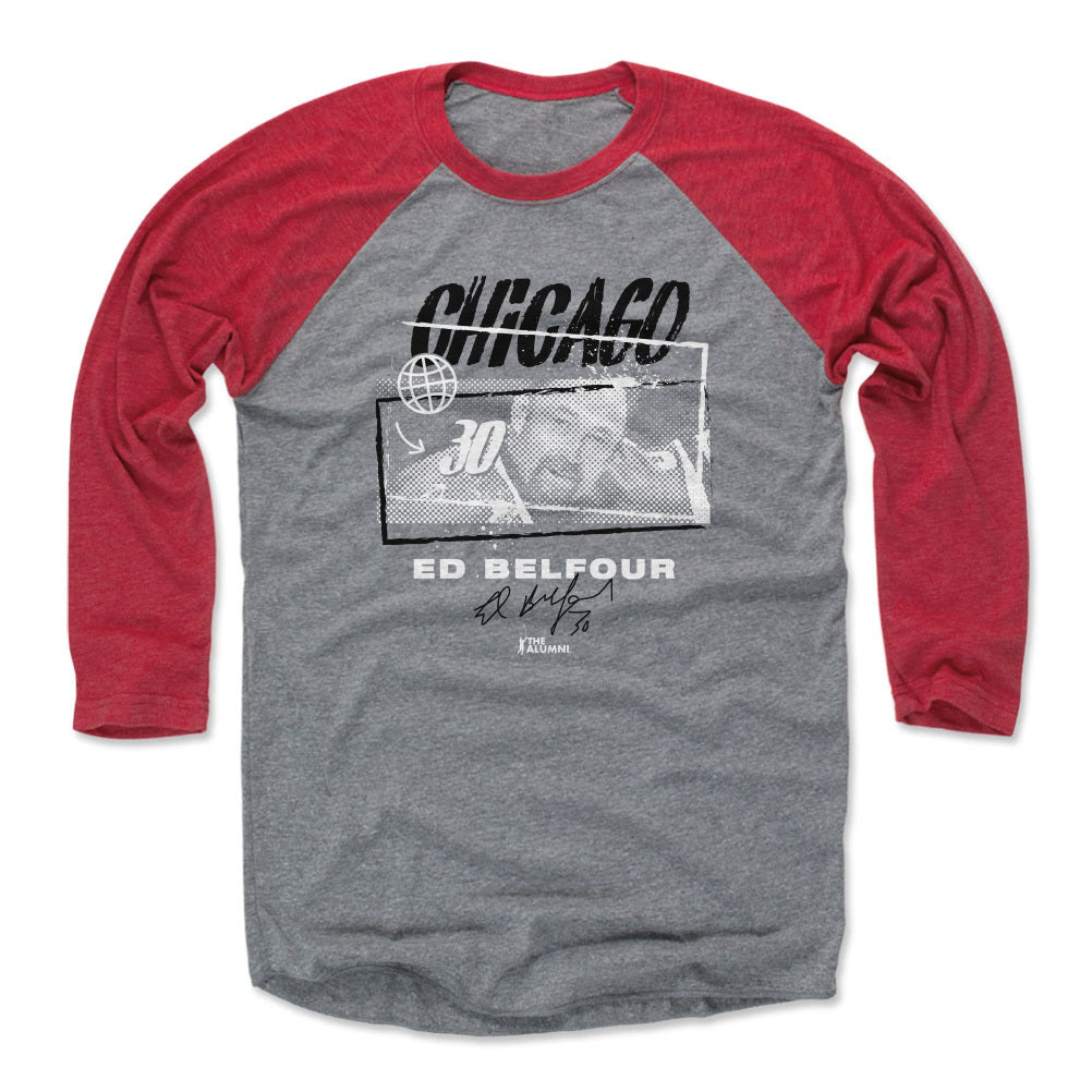 Ed Belfour Men's Baseball T-Shirt | 500 LEVEL