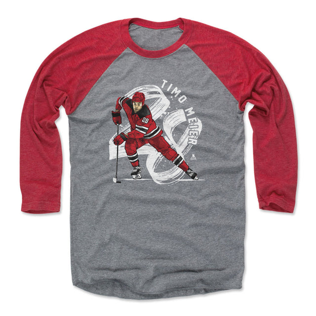 Timo Meier Men's Baseball T-Shirt | 500 LEVEL