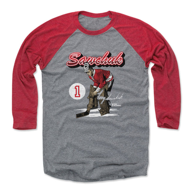 Terry Sawchuk Men's Baseball T-Shirt | 500 LEVEL