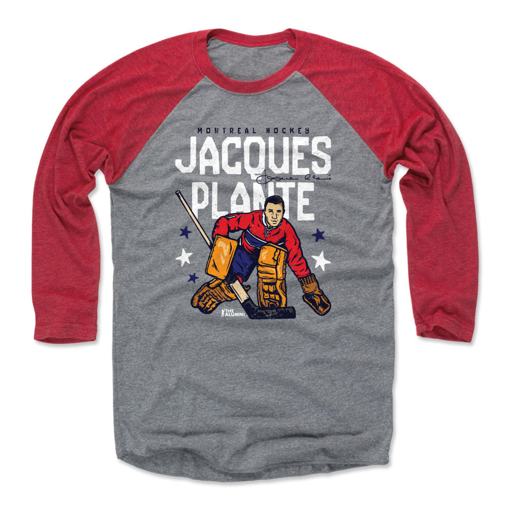 Jacques Plante Men's Baseball T-Shirt | 500 LEVEL