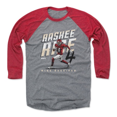 Rashee Rice Men's Baseball T-Shirt | 500 LEVEL