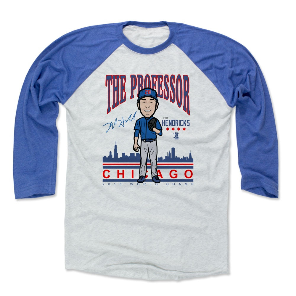 Kyle Hendricks Men&#39;s Baseball T-Shirt | 500 LEVEL