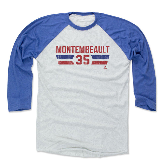Sam Montembeault Men's Baseball T-Shirt | 500 LEVEL
