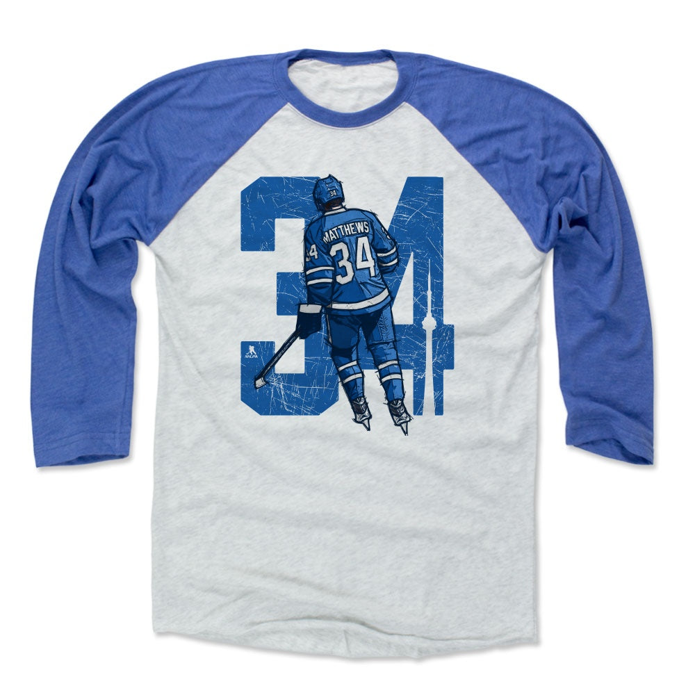 Auston Matthews Men's Baseball T-Shirt | 500 LEVEL