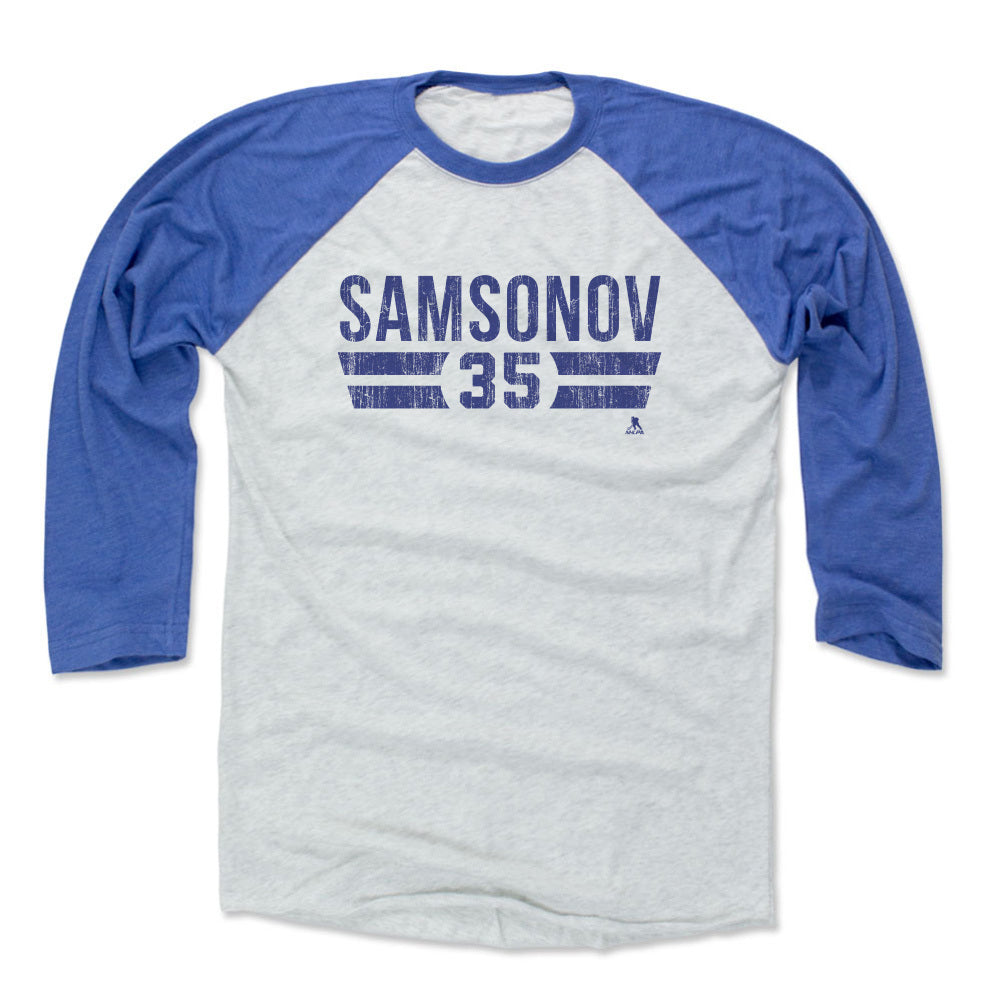 Ilya Samsonov Men&#39;s Baseball T-Shirt | 500 LEVEL