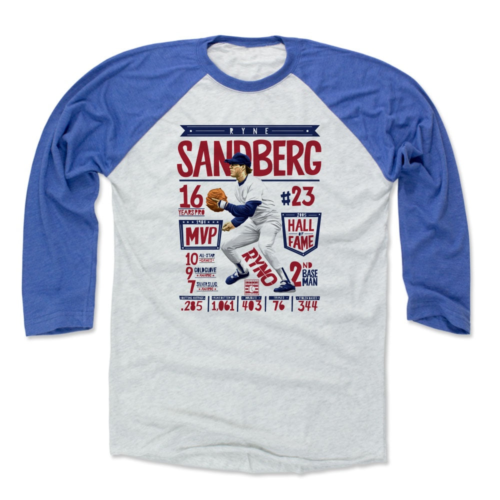 Ryne Sandberg Men's Baseball T-Shirt | 500 LEVEL