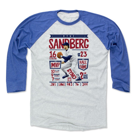 Ryne Sandberg Men's Baseball T-Shirt | 500 LEVEL