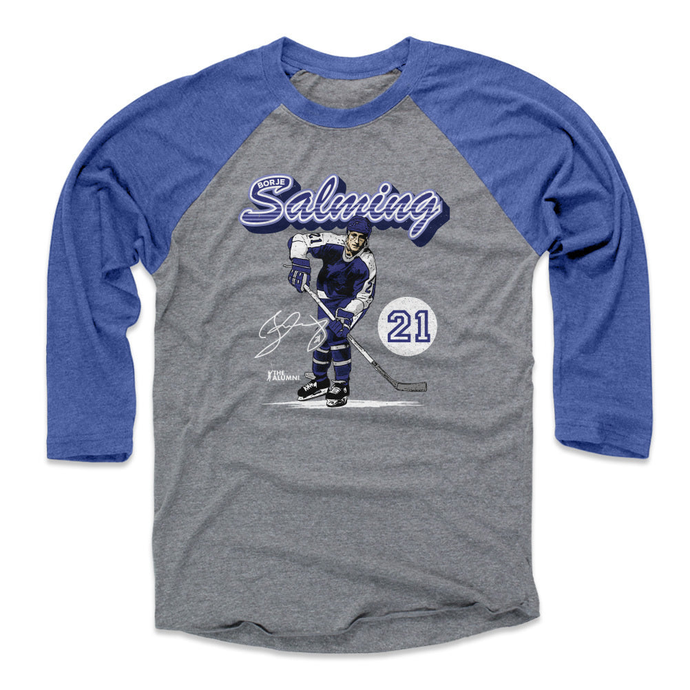 Borje Salming Men&#39;s Baseball T-Shirt | 500 LEVEL