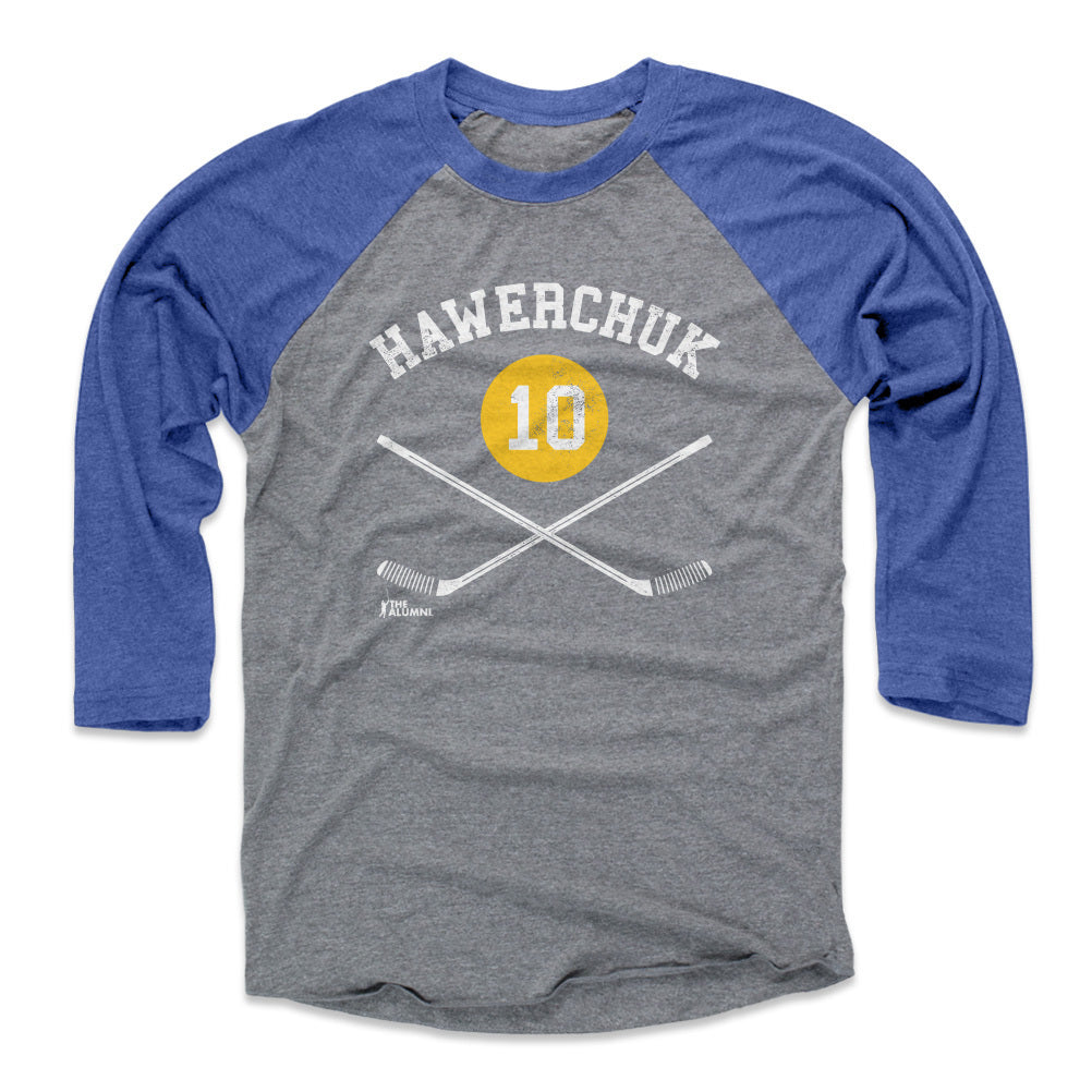  Dale Hawerchuk Men's T-Shirt - Dale Hawerchuk Buffalo 10 Sticks  : Sports & Outdoors