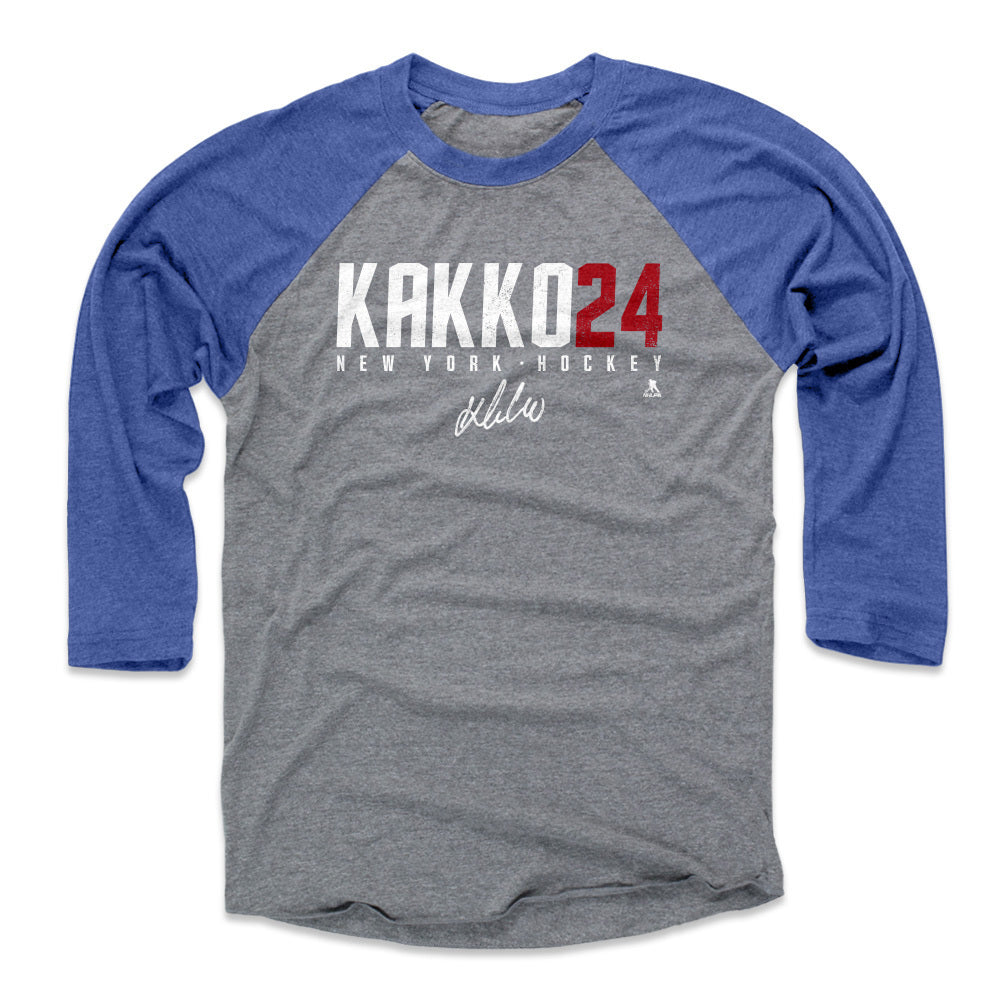 Kaapo Kakko Men&#39;s Baseball T-Shirt | 500 LEVEL