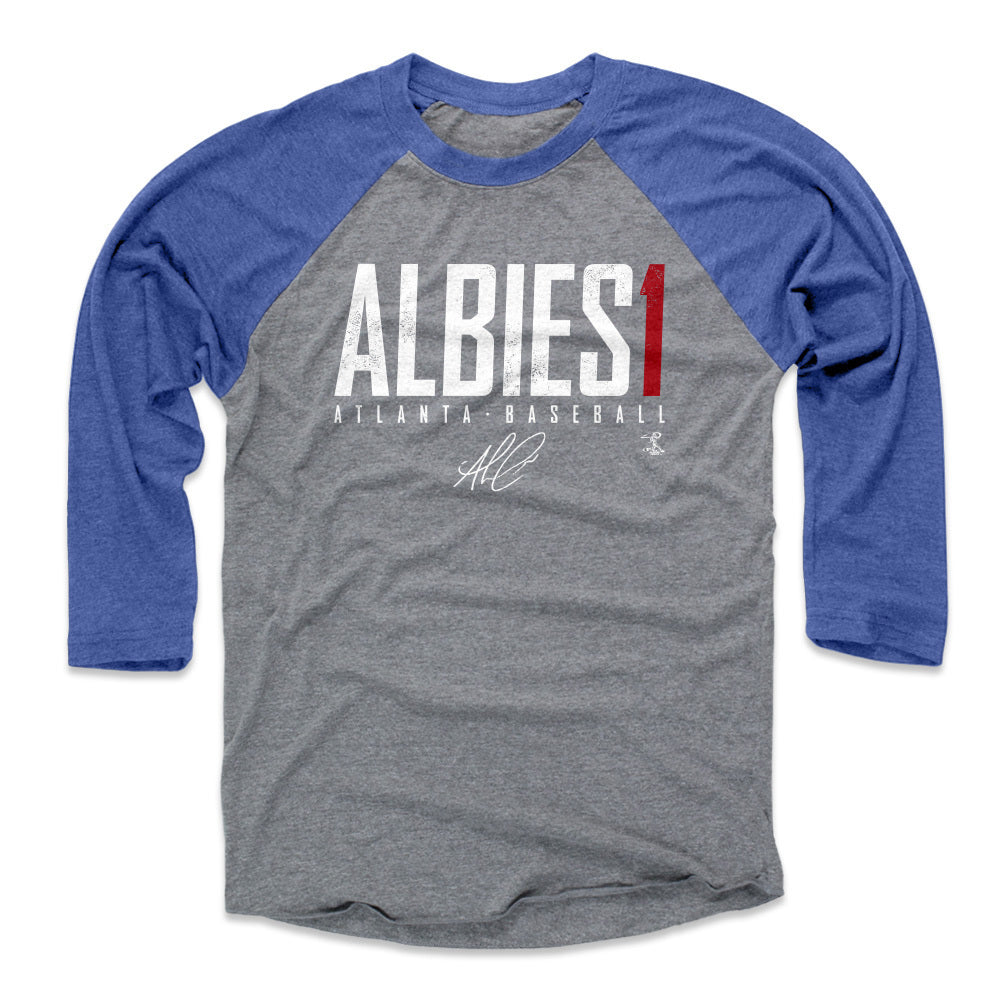 Ozzie Albies Baseball Tee Shirt, Atlanta Baseball Men's Baseball T-Shirt