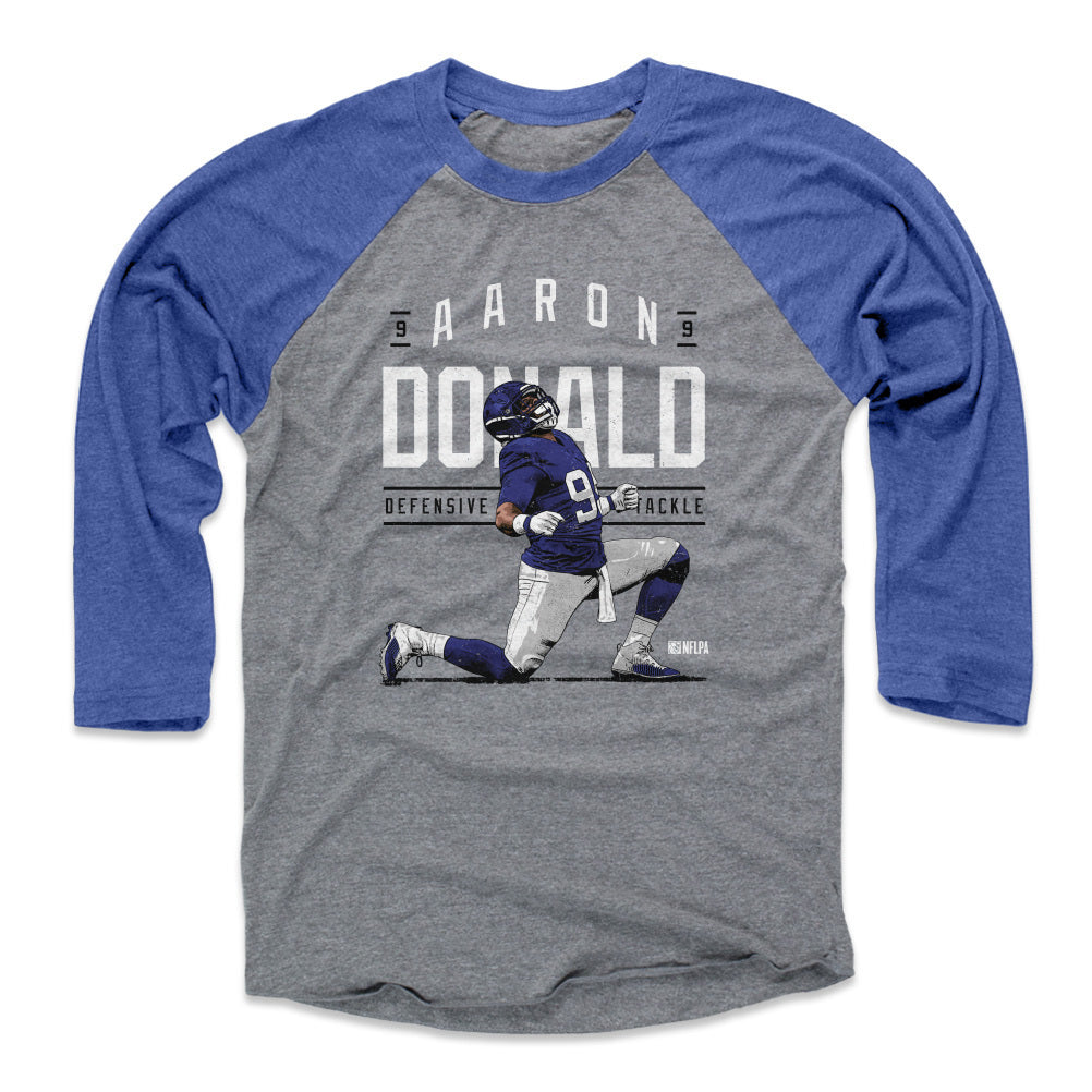Aaron Donald Men&#39;s Baseball T-Shirt | 500 LEVEL