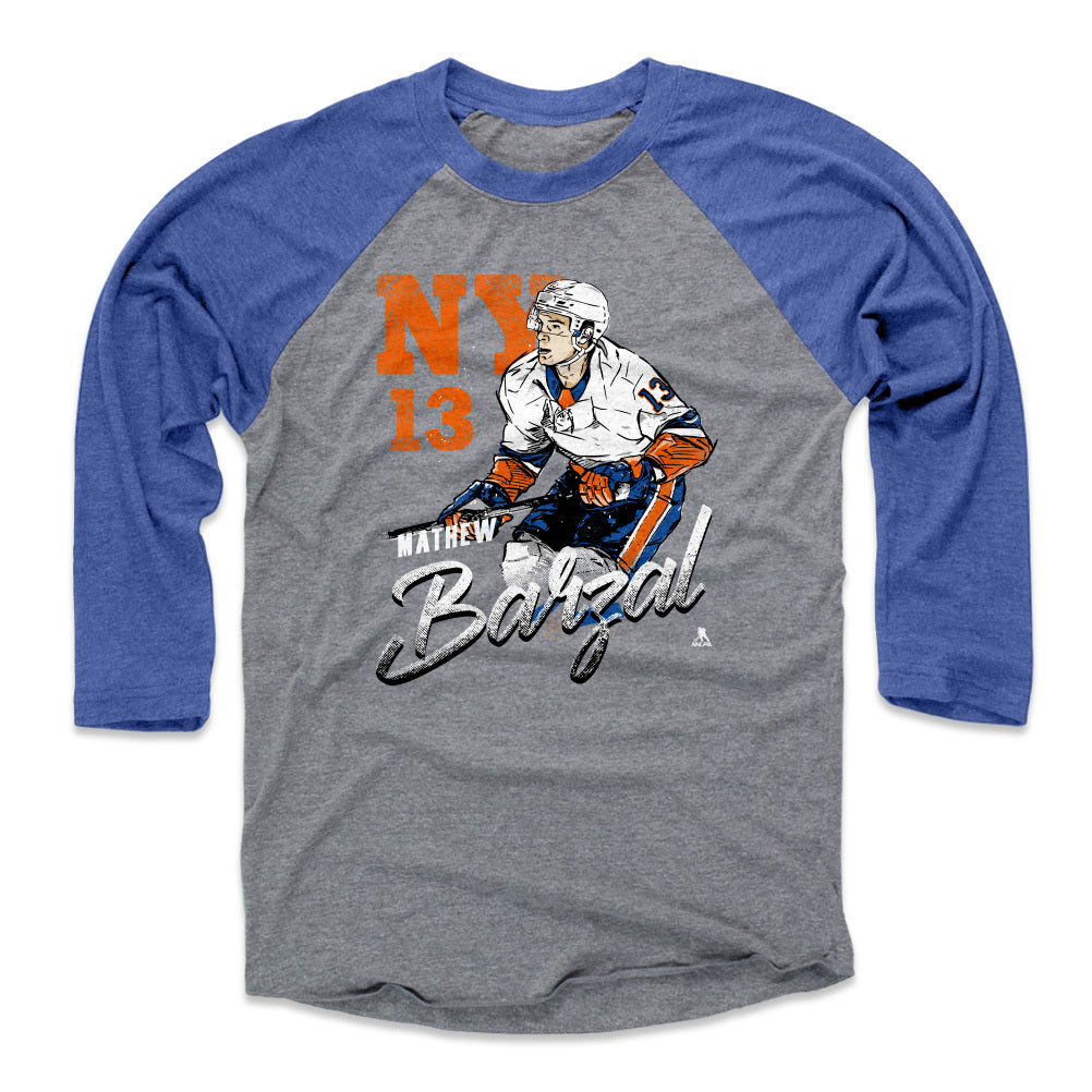 Mathew Barzal Men's Baseball T-Shirt | 500 LEVEL