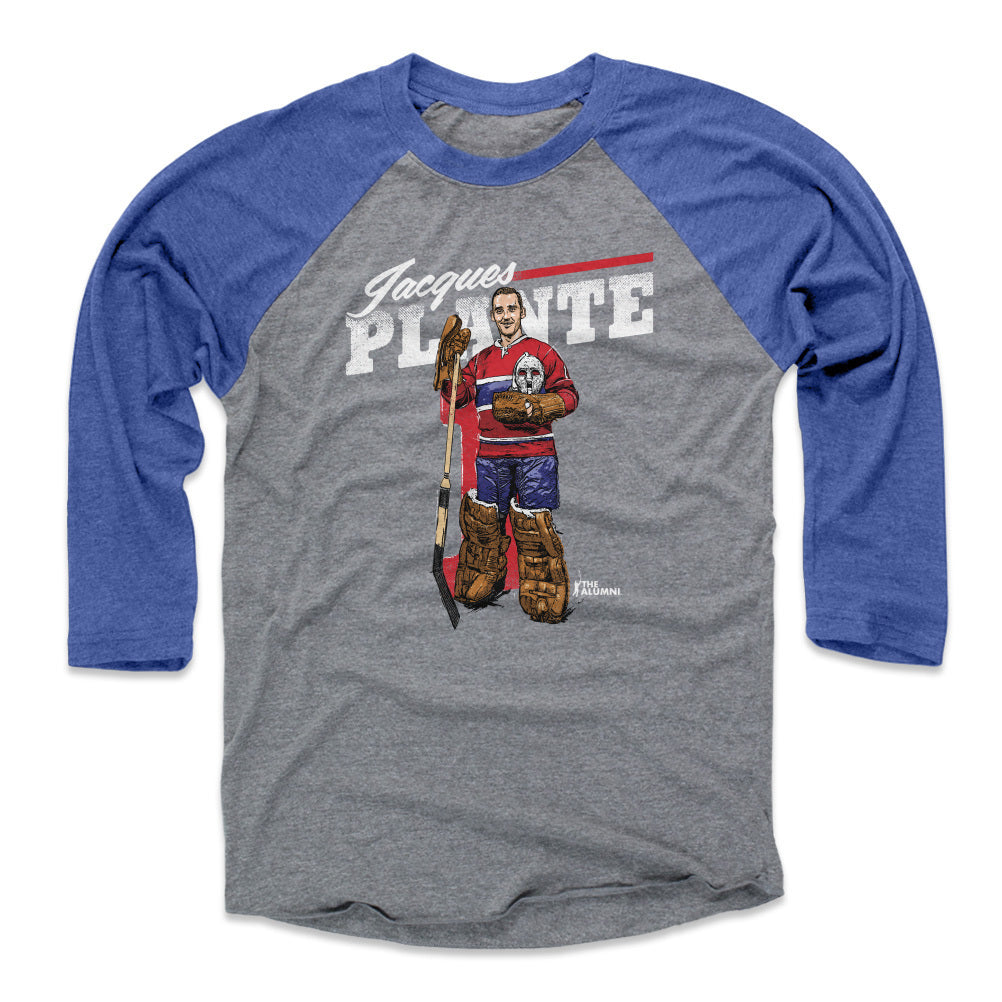 Jacques Plante Men's Baseball T-Shirt | 500 LEVEL