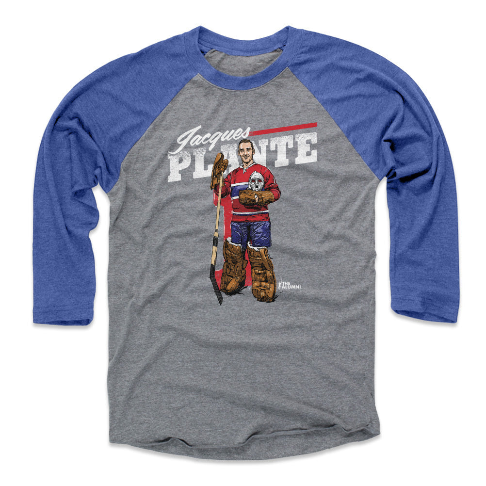 Jacques Plante Men&#39;s Baseball T-Shirt | 500 LEVEL