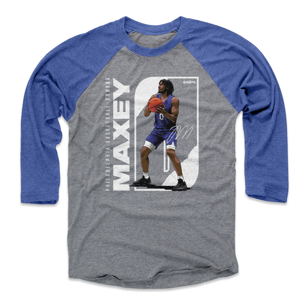 Tyrese Maxey Men's Baseball T-Shirt | 500 LEVEL