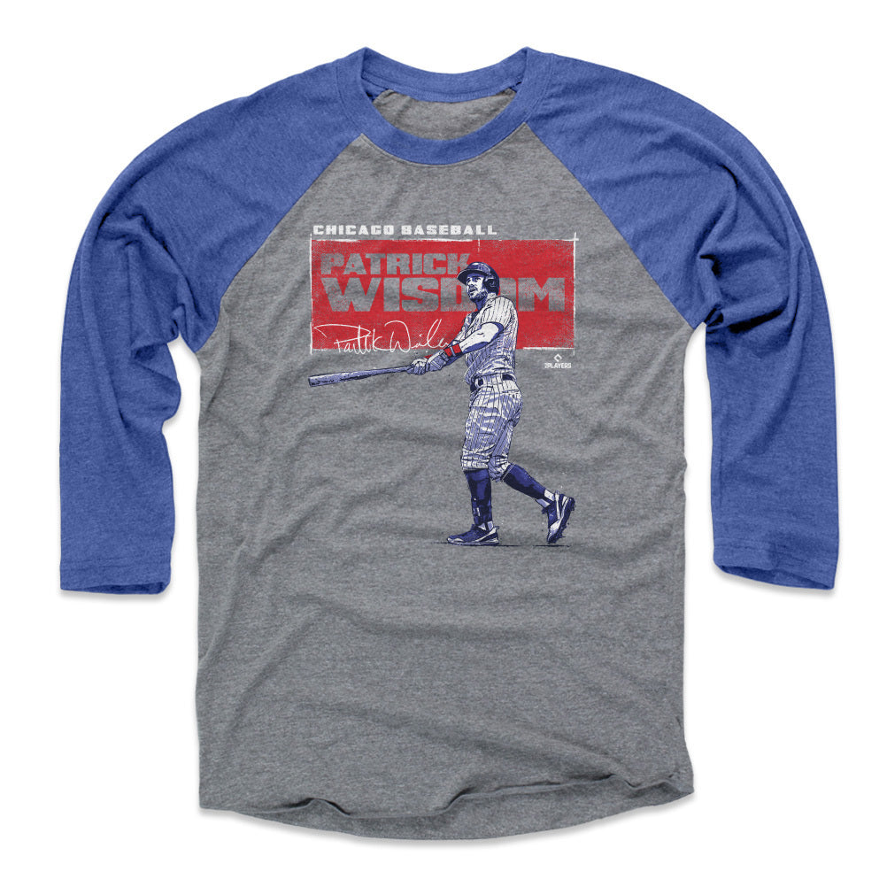 Patrick Wisdom Men&#39;s Baseball T-Shirt | 500 LEVEL