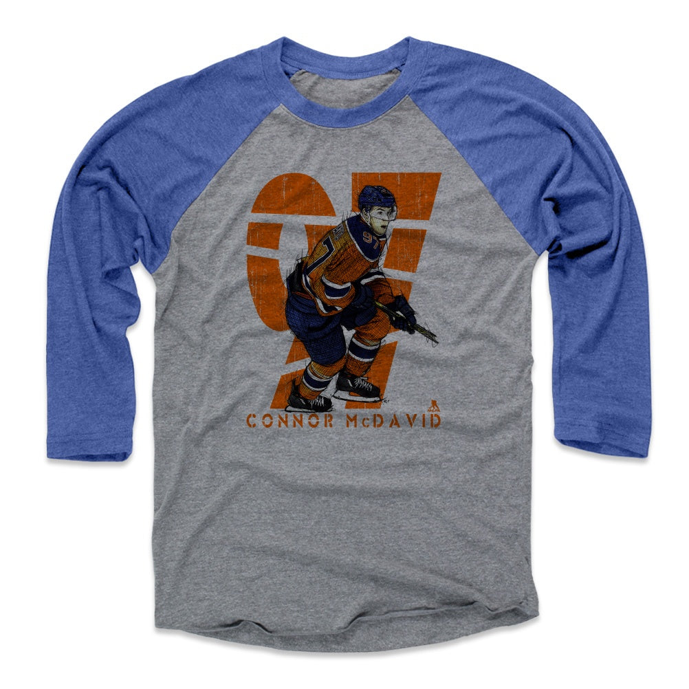 Connor McDavid Men&#39;s Baseball T-Shirt | 500 LEVEL