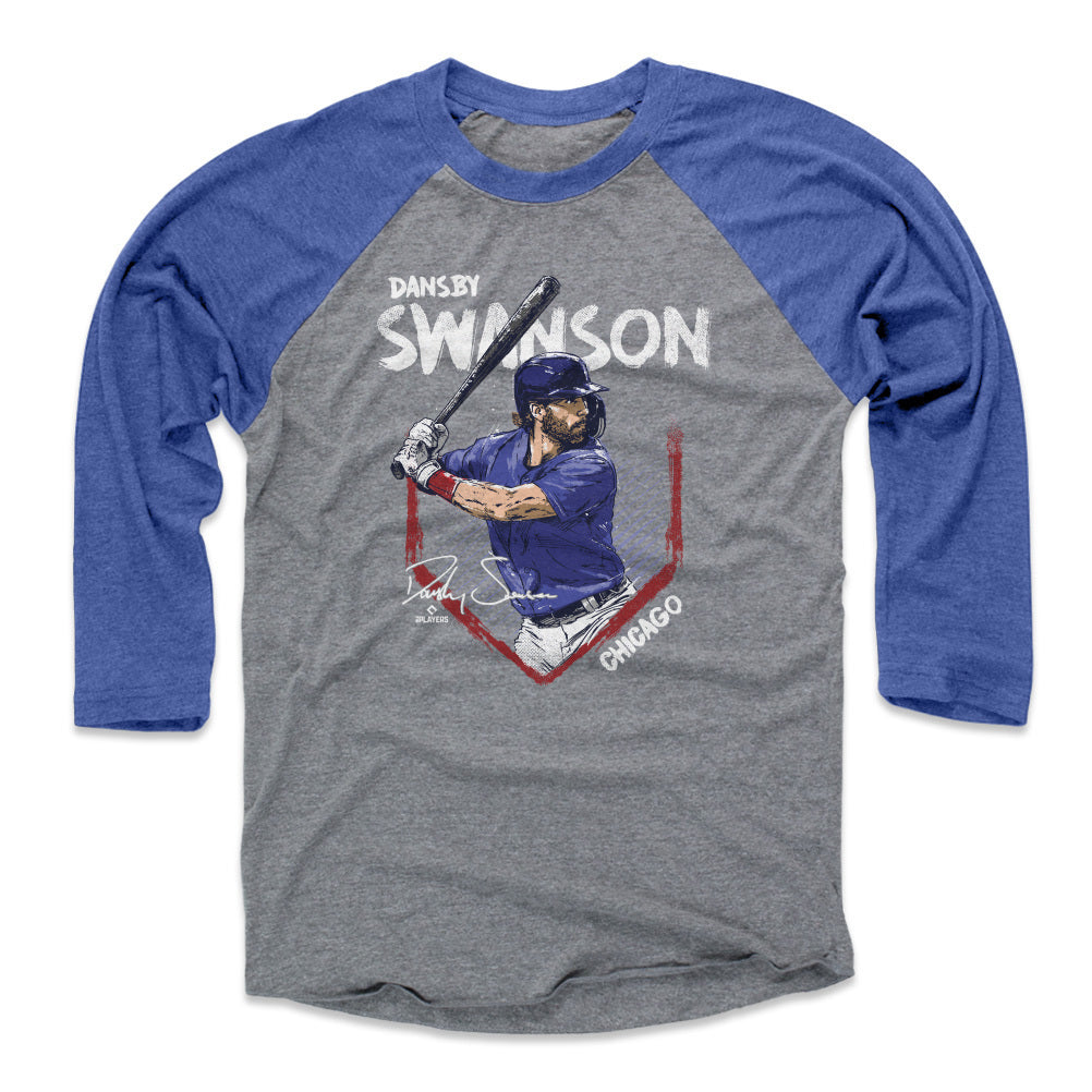 Dansby Swanson Men&#39;s Baseball T-Shirt | 500 LEVEL