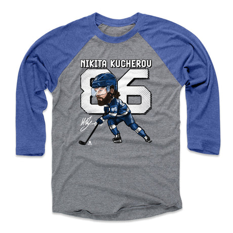 Nikita Kucherov Men's Baseball T-Shirt | 500 LEVEL