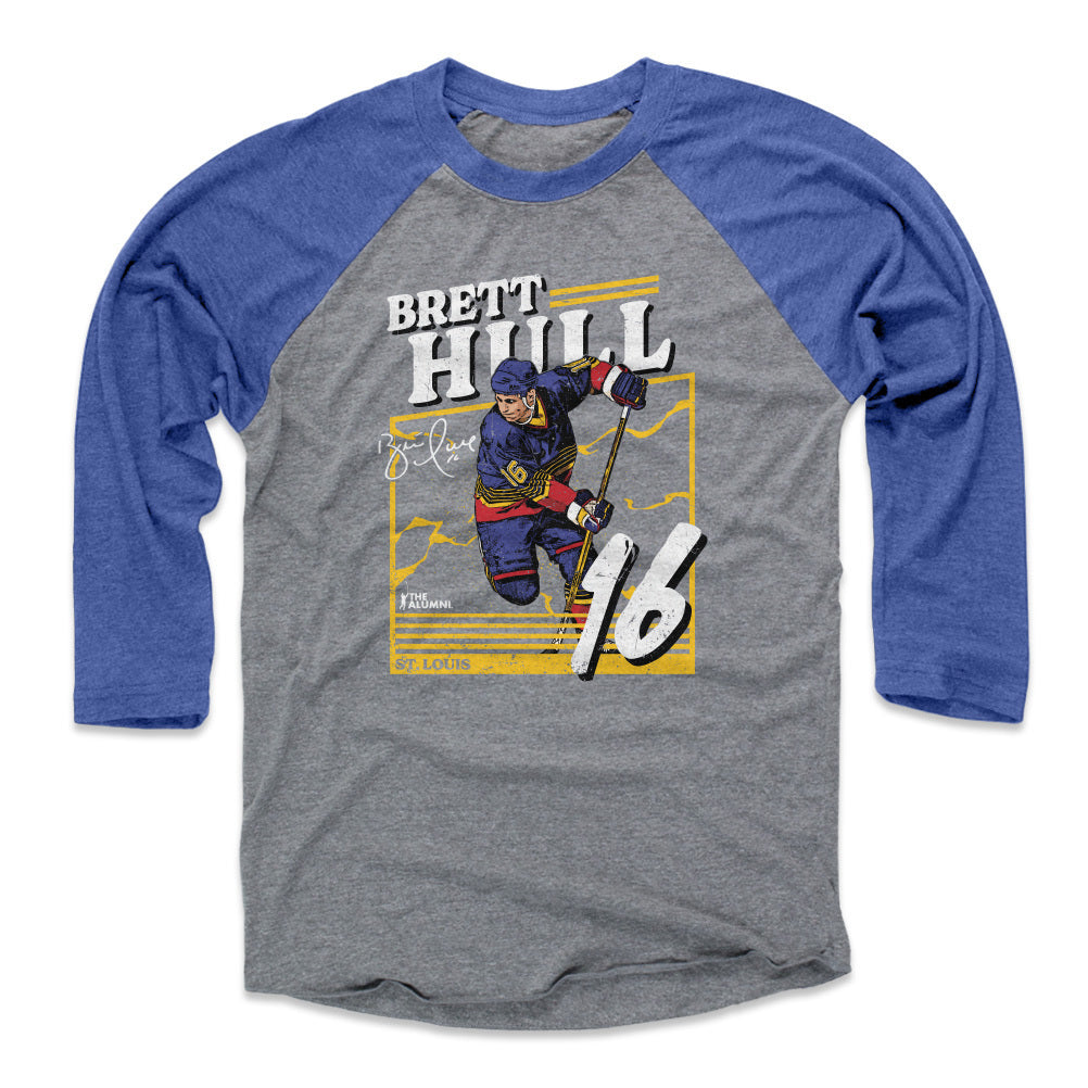 Brett Hull Men's Baseball T-Shirt | 500 LEVEL